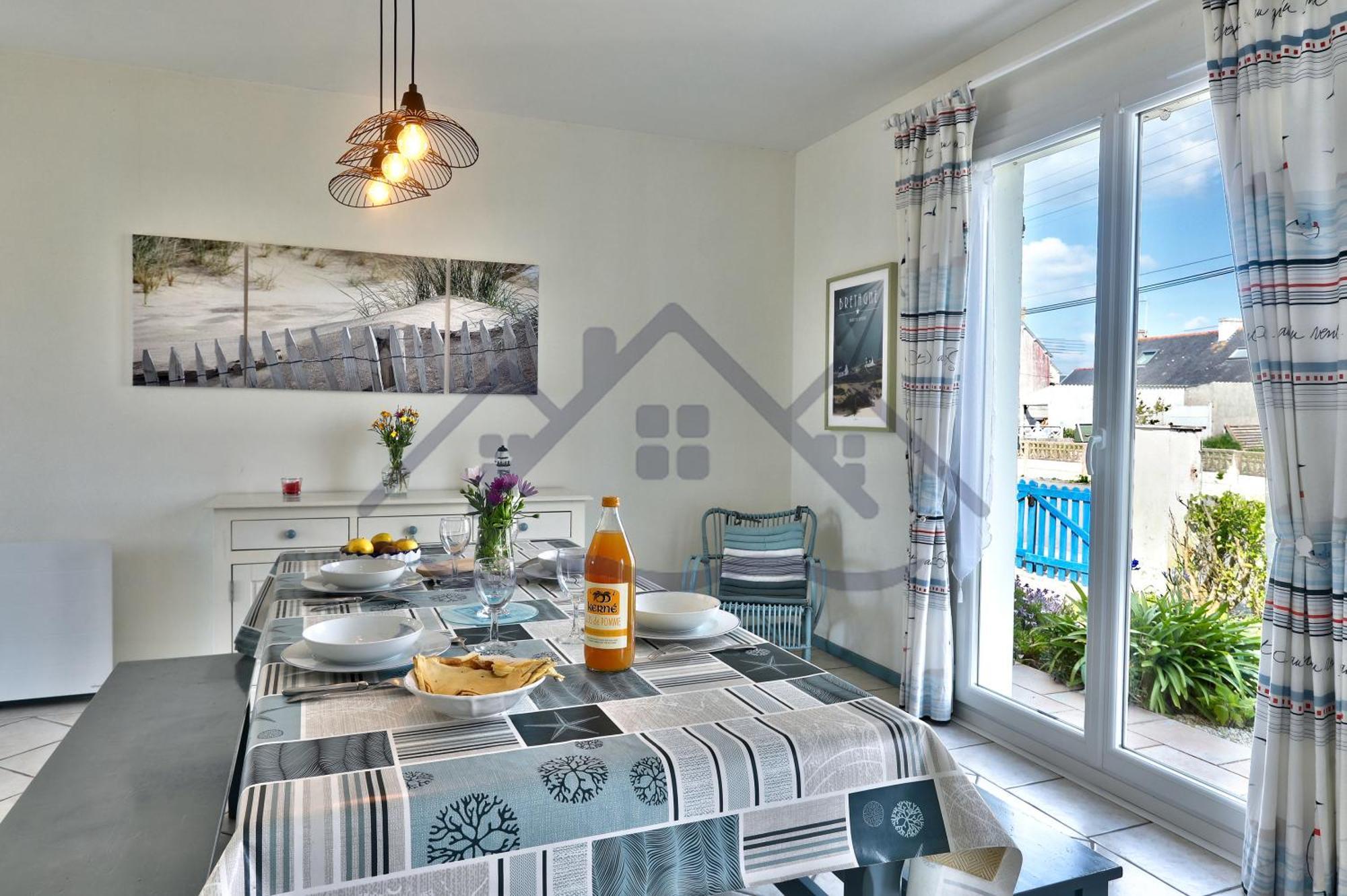 Localise - M3B - Souvenir Du Guil - Maison De Plain-Pied Avec Jardin Clos Au Guilvinec - Tout A Pied, Plages, Port, Centre, Commerces, Marche - Wif Inclus - Linge De Lit Inclus - Animaux Bienvenus Ngoại thất bức ảnh