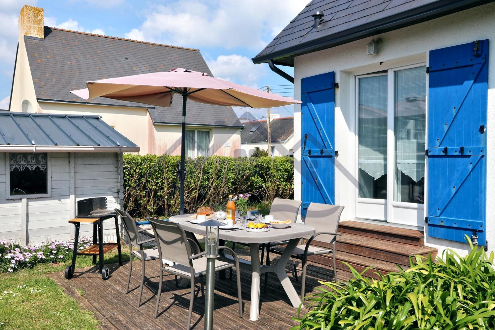 Localise - M3B - Souvenir Du Guil - Maison De Plain-Pied Avec Jardin Clos Au Guilvinec - Tout A Pied, Plages, Port, Centre, Commerces, Marche - Wif Inclus - Linge De Lit Inclus - Animaux Bienvenus Ngoại thất bức ảnh