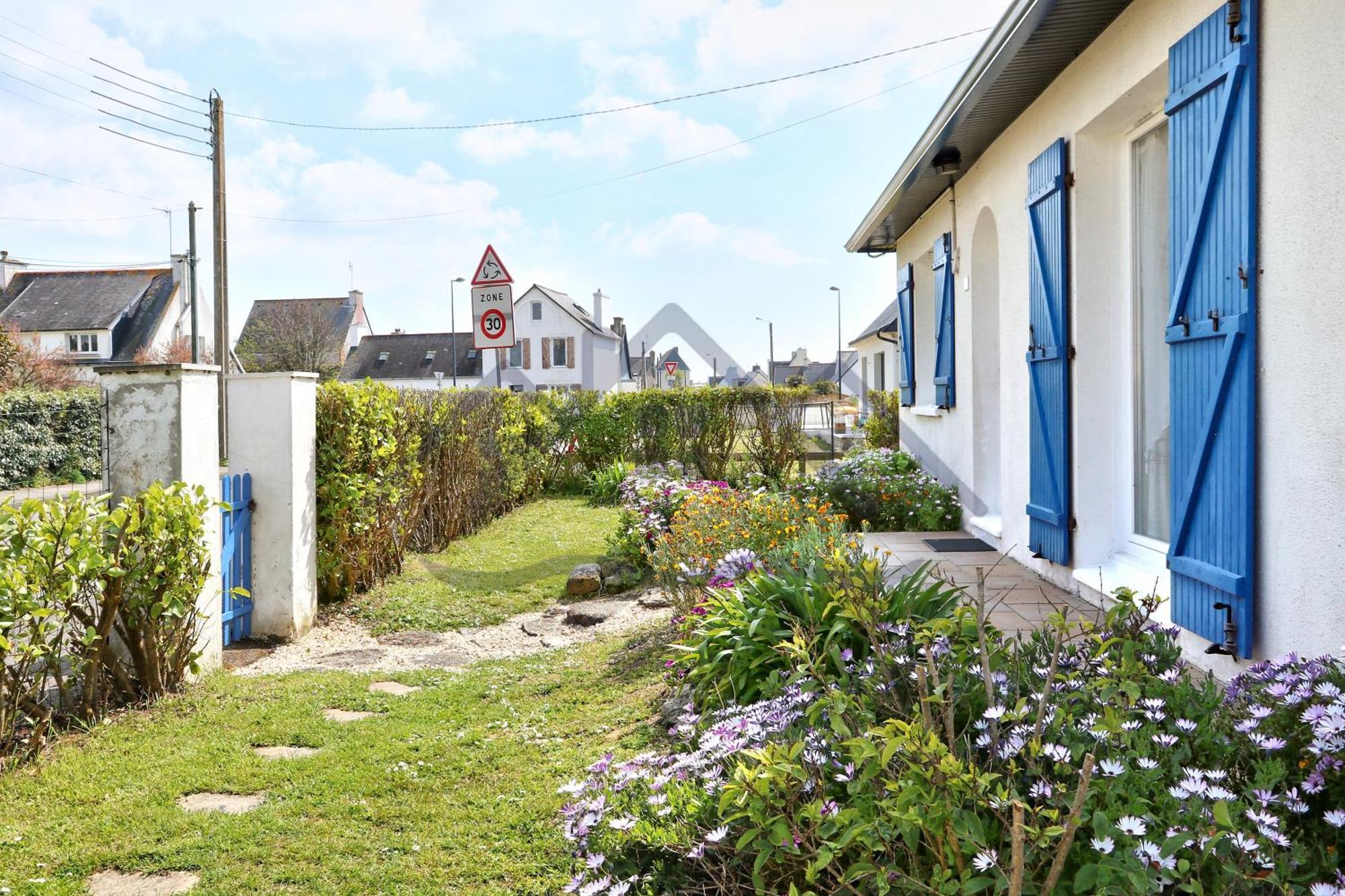 Localise - M3B - Souvenir Du Guil - Maison De Plain-Pied Avec Jardin Clos Au Guilvinec - Tout A Pied, Plages, Port, Centre, Commerces, Marche - Wif Inclus - Linge De Lit Inclus - Animaux Bienvenus Ngoại thất bức ảnh