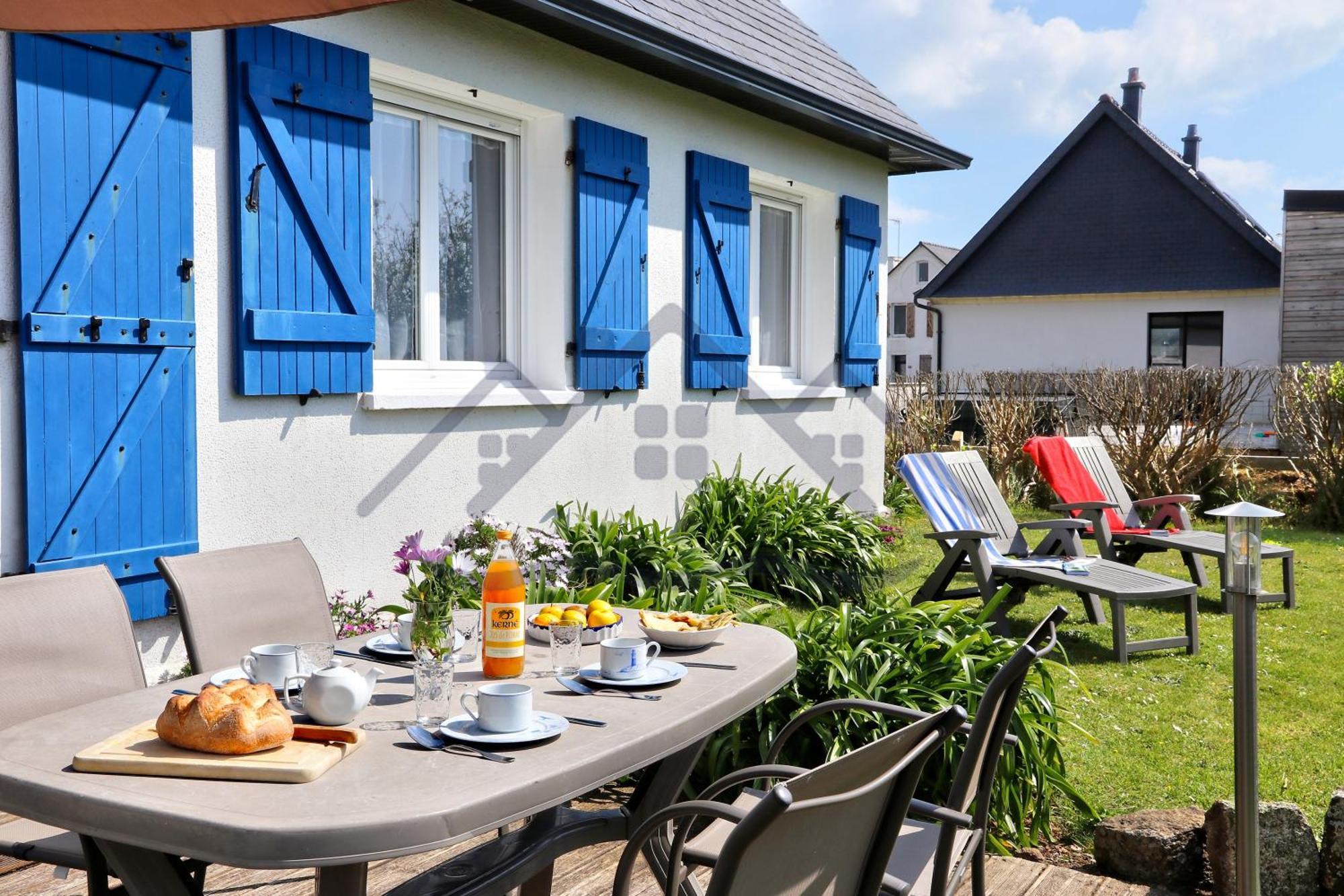 Localise - M3B - Souvenir Du Guil - Maison De Plain-Pied Avec Jardin Clos Au Guilvinec - Tout A Pied, Plages, Port, Centre, Commerces, Marche - Wif Inclus - Linge De Lit Inclus - Animaux Bienvenus Ngoại thất bức ảnh
